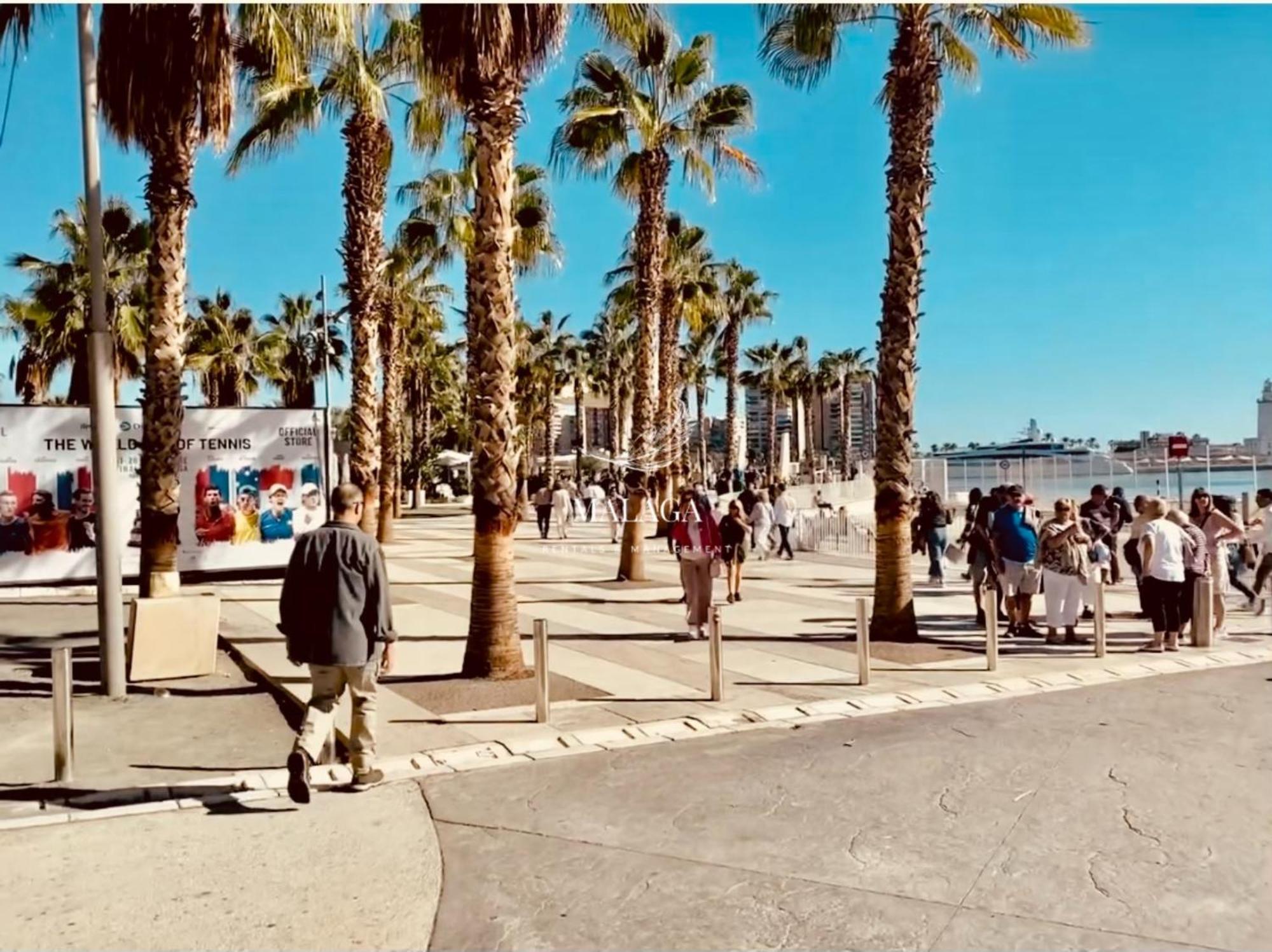 Malaga Centro Historico Lägenhet Exteriör bild