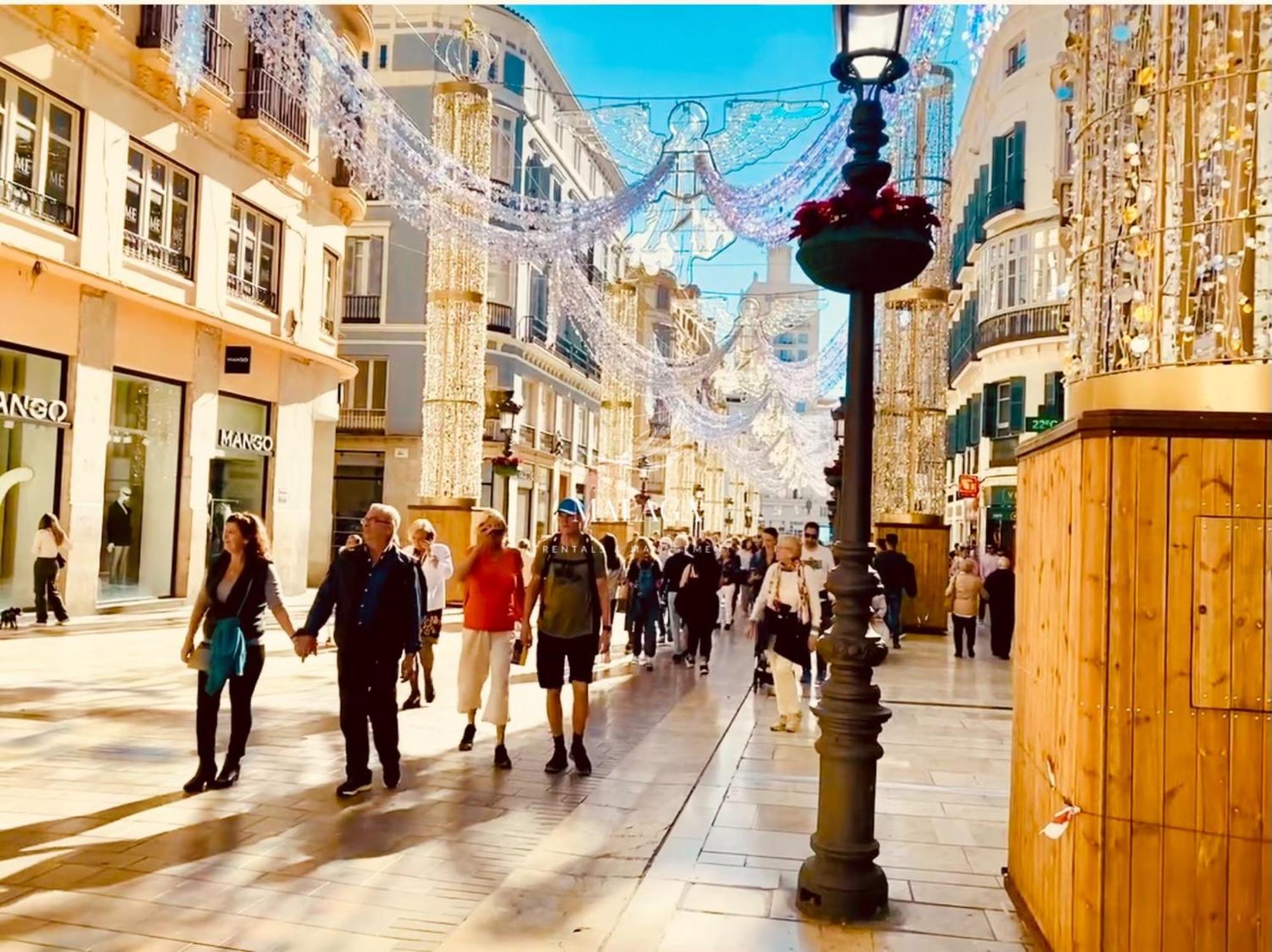 Malaga Centro Historico Lägenhet Exteriör bild